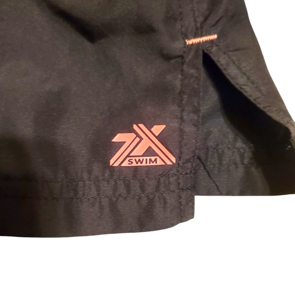 7X Swim Black Swim Shorts, Size 10 - Picture 3 of 5